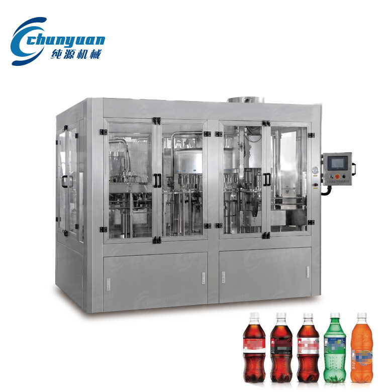 果汁果肉饮料灌装机 小型全自动灌装机 茶饮料